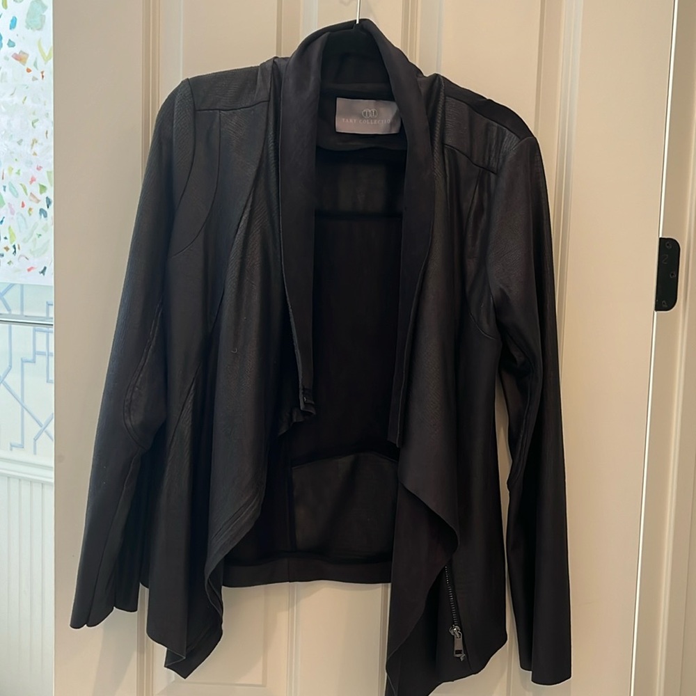Tart collections size large blazer with zipper black